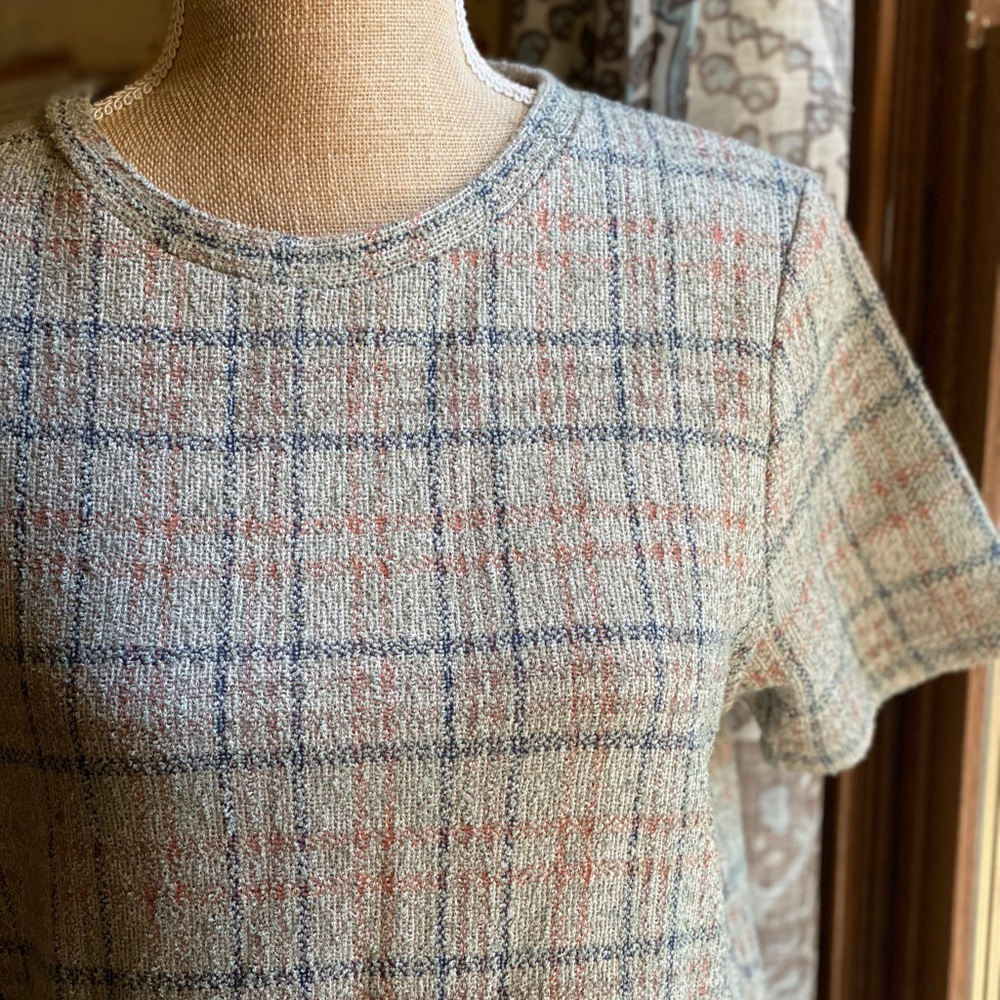 Zara a-line tweed light weight dress . Brand new .